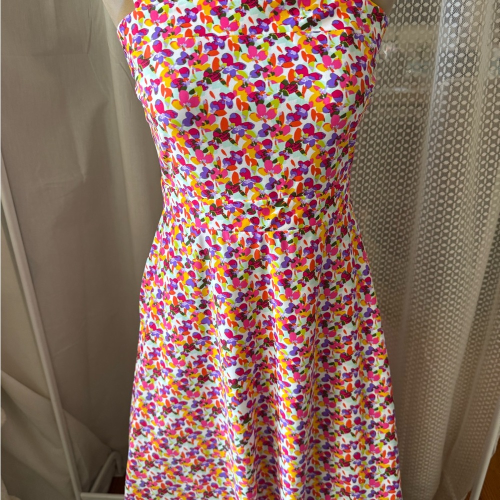 Jude Connally Multicolor Floral Dress NWOT